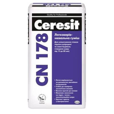 CN 178/25 кг Легковирівнююча суміш 15-80мм
