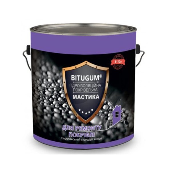 Мастика кровельная BITUGUM®, универсальная 3кг Мастика кровельная BITUGUM®