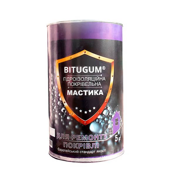Мастика кровельная BITUGUM®, универсальная 5кг Мастика кровельная BITUGUM®