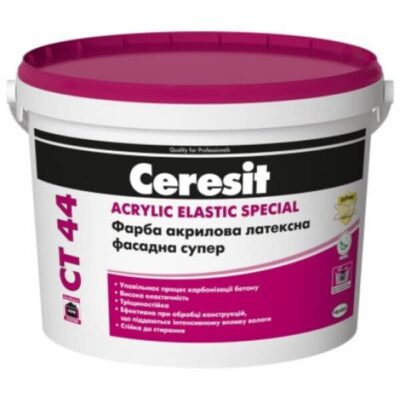 CT 44/10 л  ACRYLIC ELASTIC SPECIAL Краска акриловая латексная База С